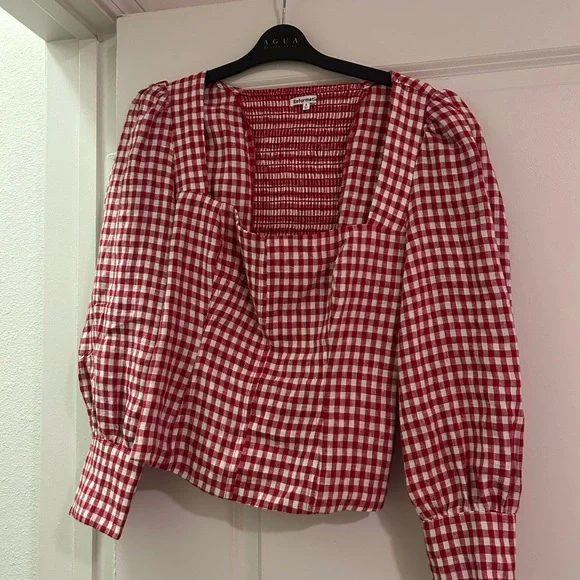 Reformation Silton Linen Top - Picture 2 of 4